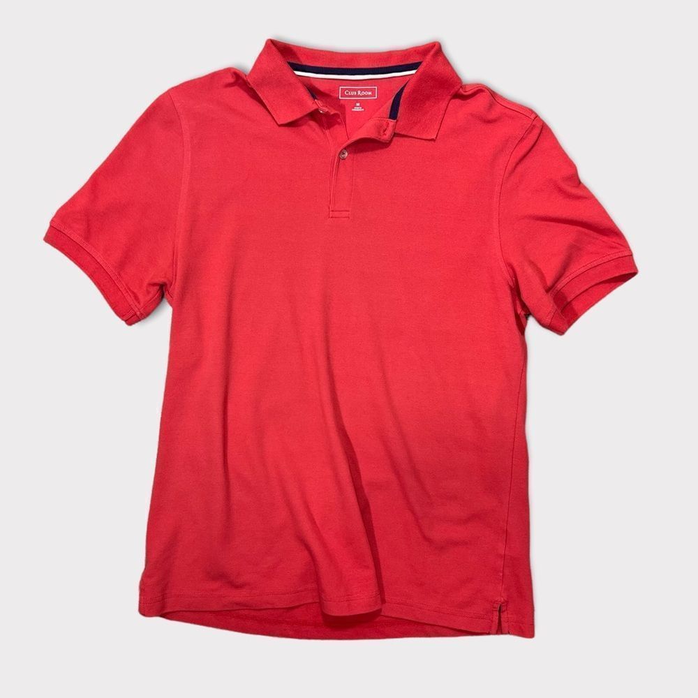 Club Room Mens Polo Shirt Golf